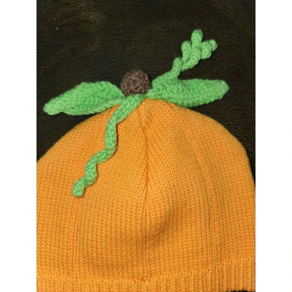 Mudpie pumpkin hat size 0 12 months‎ nwt mud pie fall Halloween